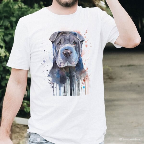 Shar Pei art T-shirt