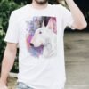 Bull Terrier art T-shirt