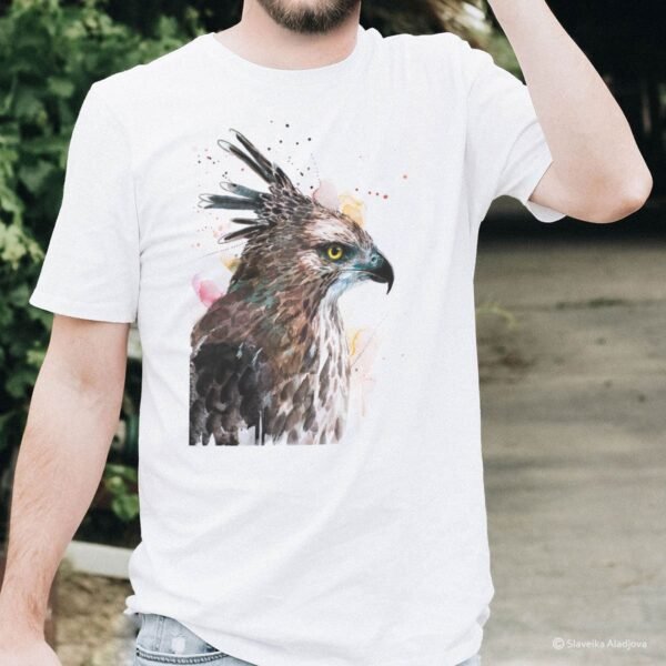 Changeable Hawk-eagle art T-shirt