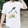 Gentoo penguin art T-shirt