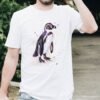 Humboldt penguin art T-shirt