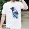 Jackdaw art T-shirt