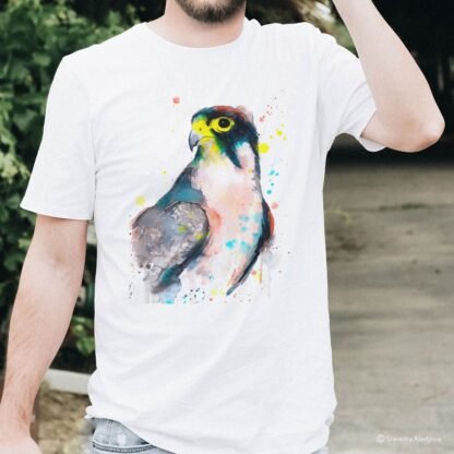 Lanner falcon art T-shirt