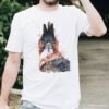 Ornate hawk-eagle art T-shirt