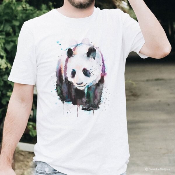 Panda art T-shirt
