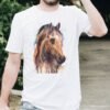 Thoroughbred Horse art T-shirt