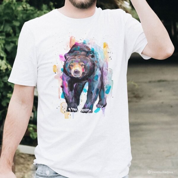 Sun bear, Honey bear art T-shirt
