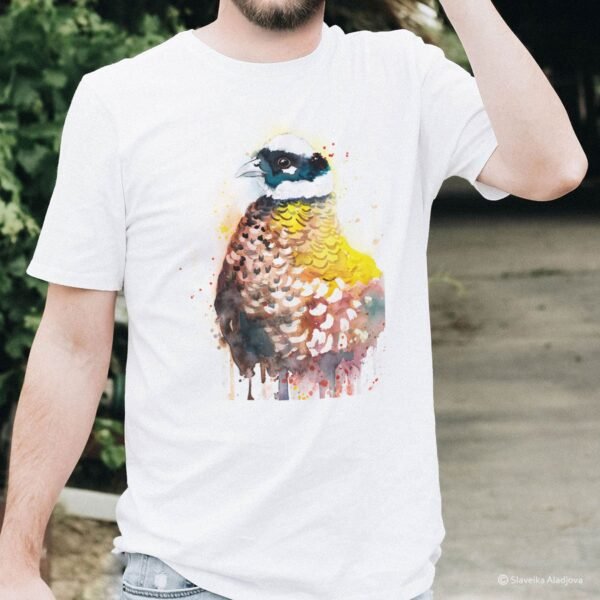 Reeves's Pheasant art T-shirt