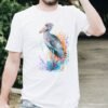 Shoebill art T-shirt