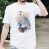Snowy Owl art T-shirt