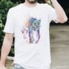 Amur leopard art T-shirt