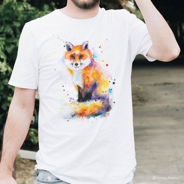 Fox art T-shirt