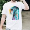 Colorful Chimp art T-shirt