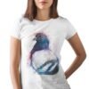 Pigeon art T-shirt