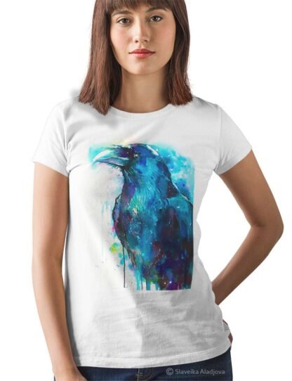 Raven art T-shirt