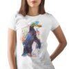 Royal penguin art T-shirt