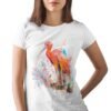 Scarlet Ibis art T-shirt