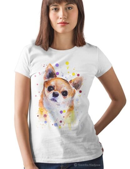 Chihuahua art T-shirt