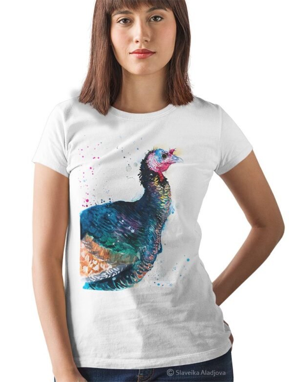 Turkey bird art T-shirt