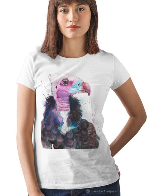 White-headed vulture art T-shirt