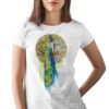 Peacock art T-shirt