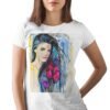 Girl portrait art T-shirt