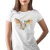 Barn owl art T-shirt