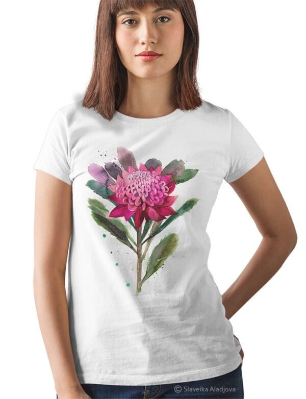 Waratah art T-shirt