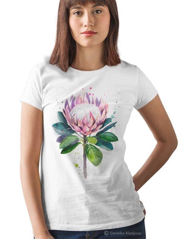 King Protea art T-shirt