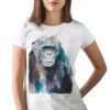 Chimp Chimpanzee art T-shirt