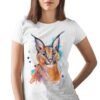 Caracal art T-shirt