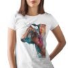 Brown Bull art T-shirt