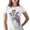 Giraffe art T-shirt