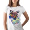 Colorful Butterfly art T-shirt