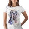 Blue Great Dane art T-shirt