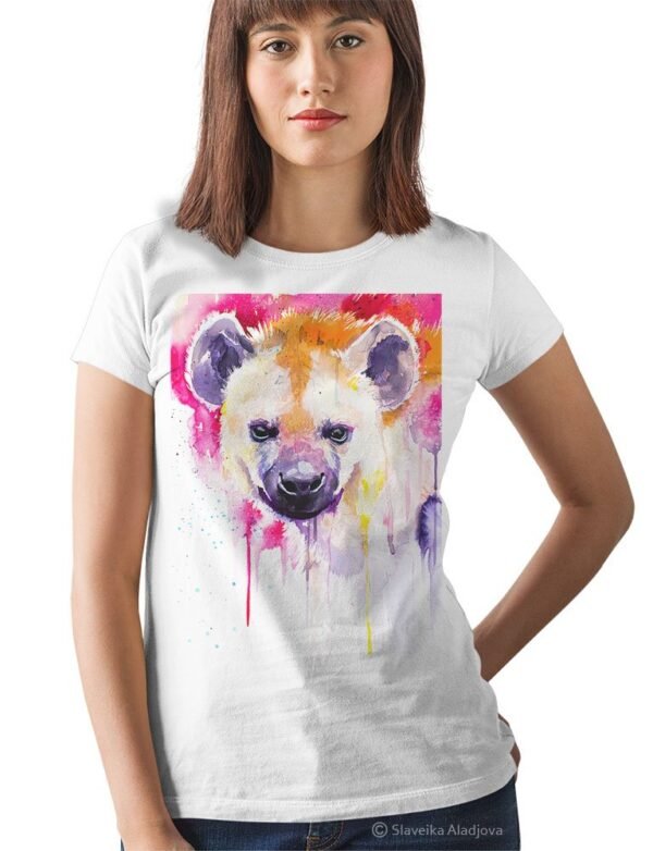 Hyena art T-shirt