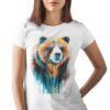 Grizzly bear art T-shirt