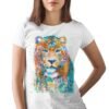 Panther Leopard art T-shirt