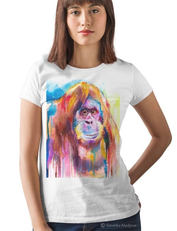 Orangutan art T-shirt