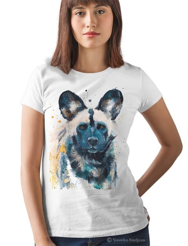 Wild Dog art T-shirt