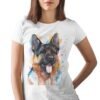 German Shepherd North art T-shirt