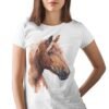 Suffolk Punch horse art T-shirt