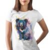 Sloth bear art T-shirt