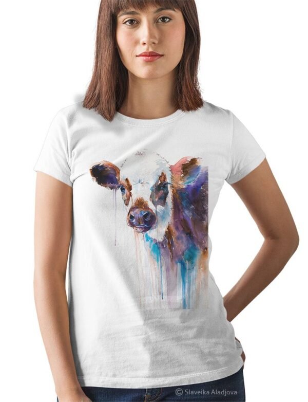 Cow art T-shirt
