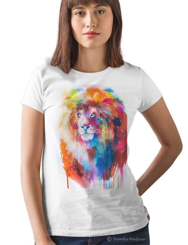 Lion art T-shirt