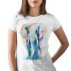 African Elephant art T-shirt