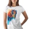 Bison art T-shirt