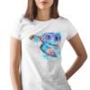 Blue Sea turtle art T-shirt