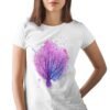 Purple sea fan art T-shirt