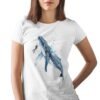 Scuba Diving with Humpback Whale art T-shirt